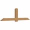 Ekena Millwork Eugene Smooth Timber Gable Bracket, Western Red Cedar, 96"W x 28"H x 5 1/2"D x 5 1/2"F, 7/12 Pitch GBW096X28X0606EUG00SWR - alternate 2